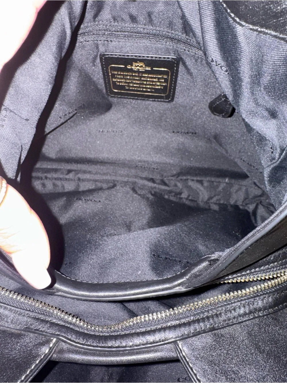 EUC Coach RARE Leather Shoulder Bag w/ Black Sides & Snakeskin Dual Straps $498
